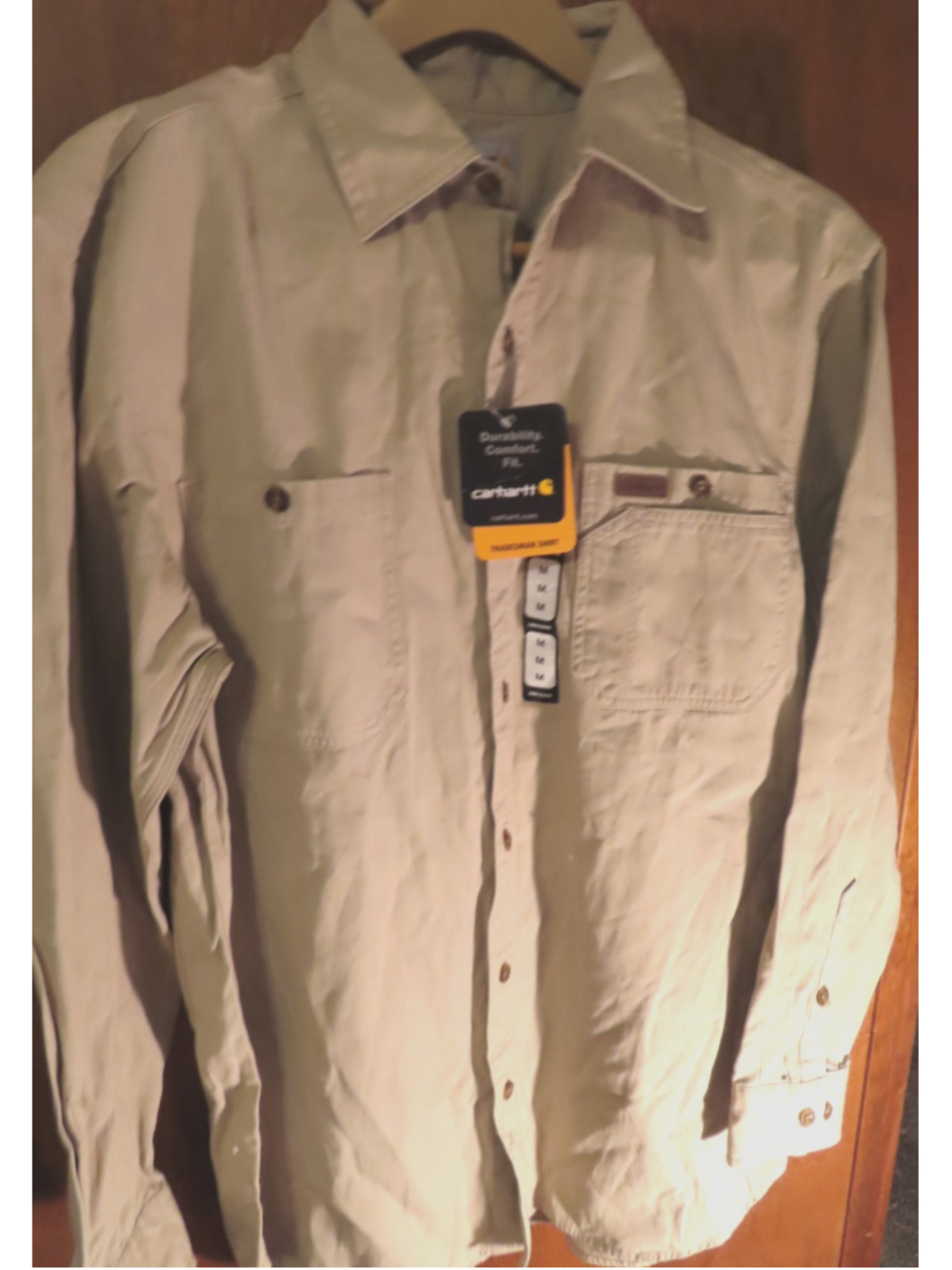 New with Tags Tradesman Work Shirt Long Sleeve CARHARTT Size M